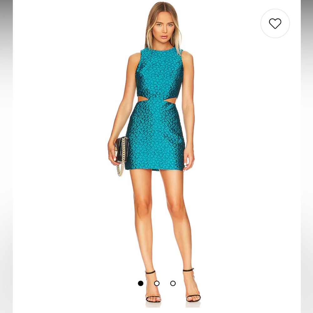 Amanda Uprichard Teal Dress